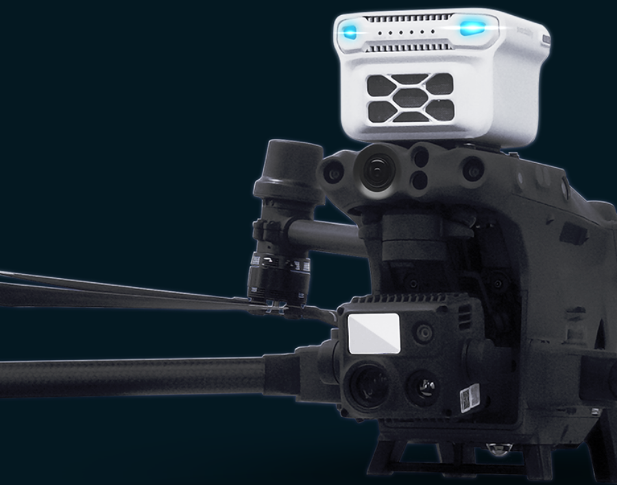 Dron DJI M30 M30T, sensor de control de la contaminación de la calidad del aire