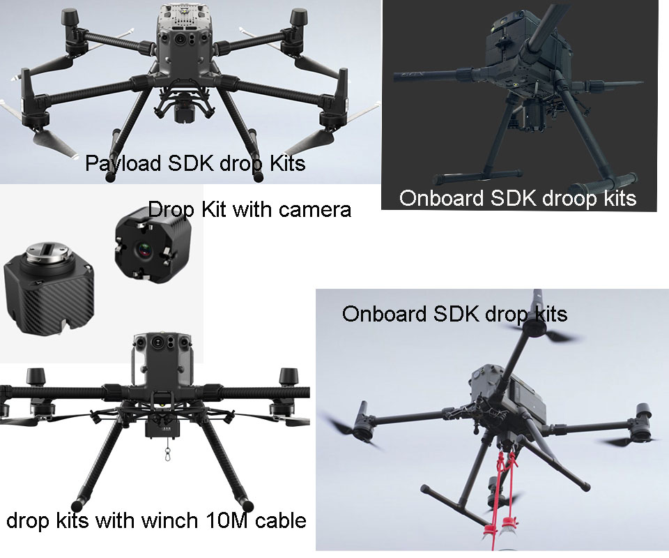 kit de lanzamiento aéreo para dron DJI M300